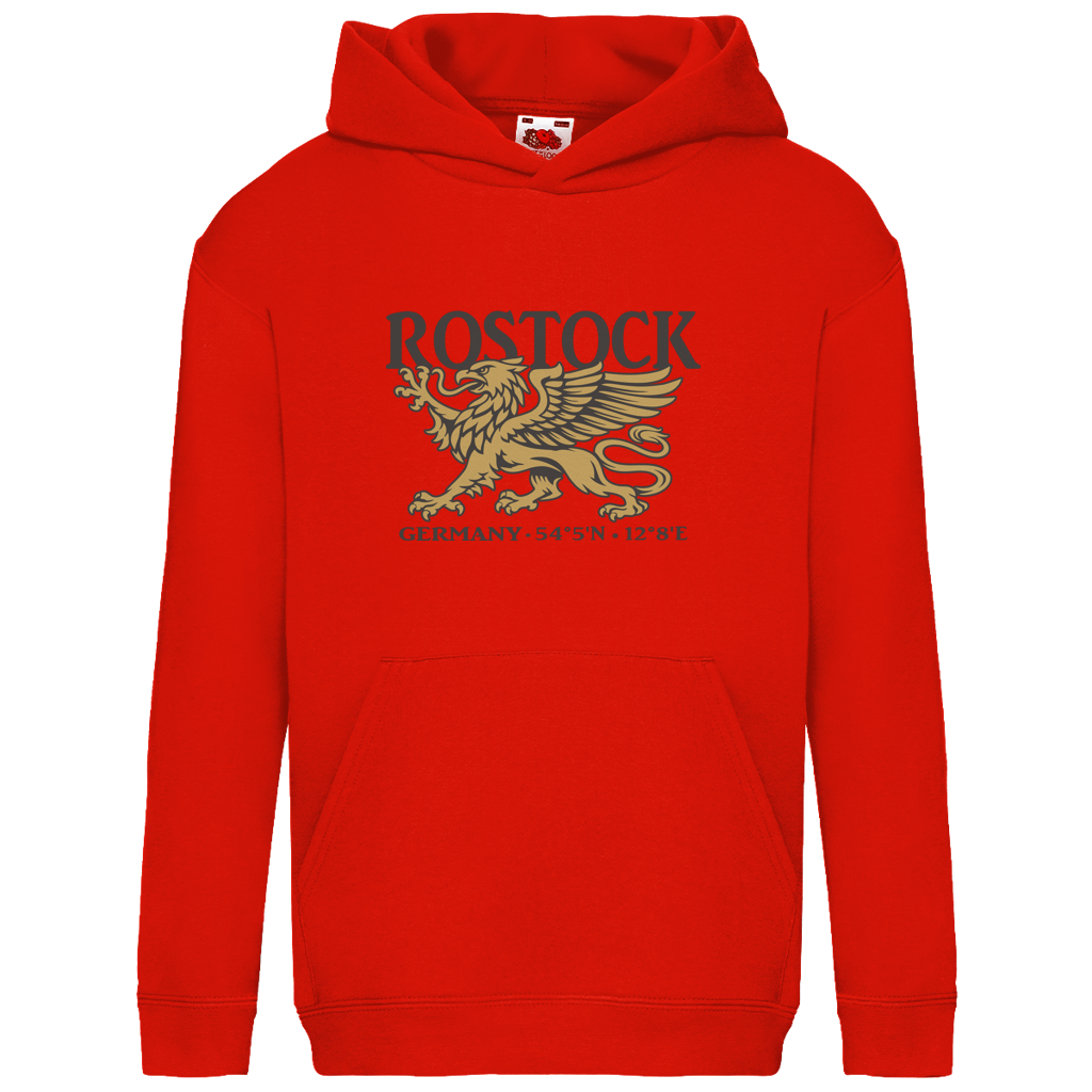 Hoodie Kinder  "Rostock Greif" #438 - einseitiger Druck