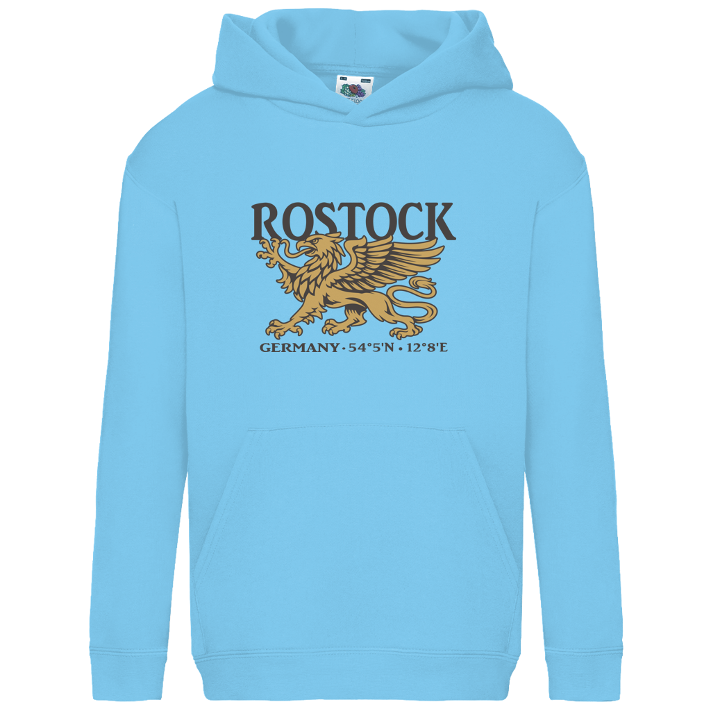 Hoodie Kinder  "Rostock Greif" #438 - einseitiger Druck