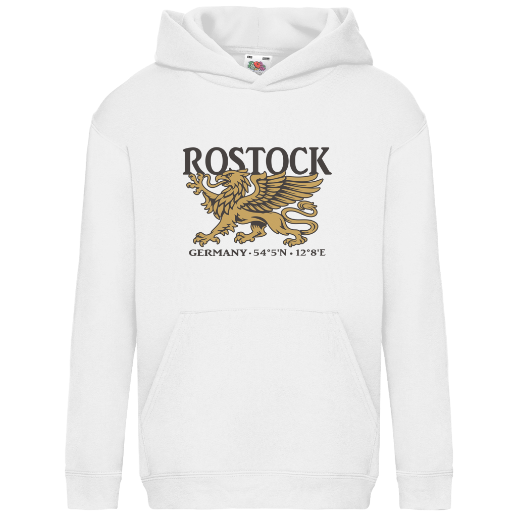 Hoodie Kinder  "Rostock Greif" #438 - einseitiger Druck