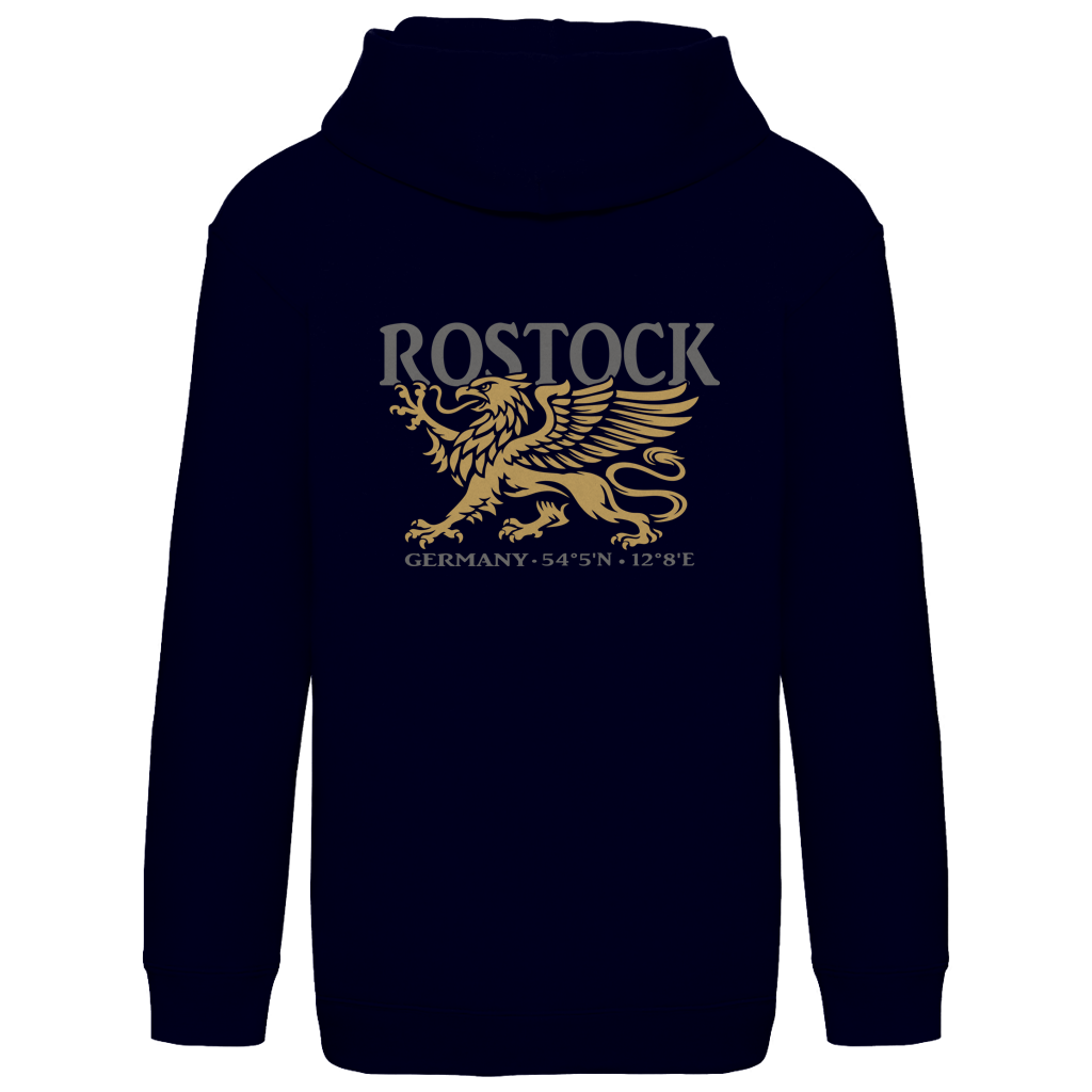 Hoodie Kinder "Rostock Greif" #438 - beidseitiger Druck