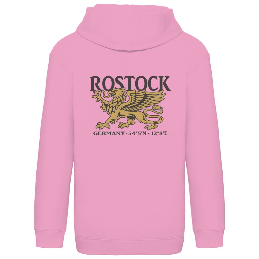 Hoodie Kinder "Rostock Greif" #438 - beidseitiger Druck