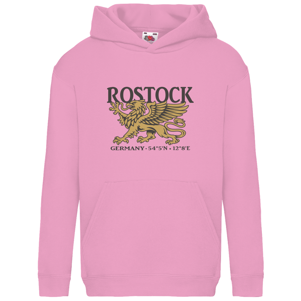 Hoodie Kinder "Rostock Greif" #438 - beidseitiger Druck