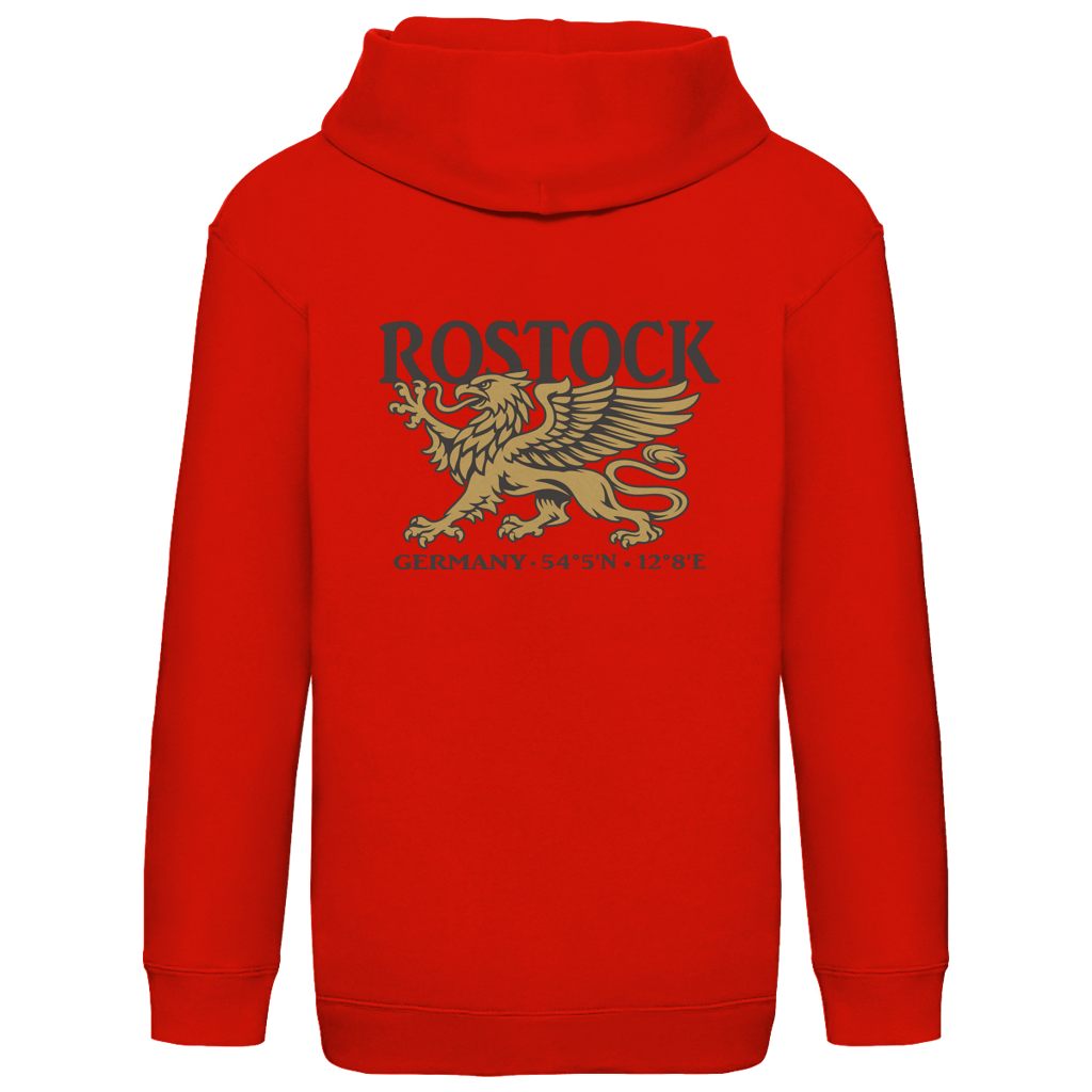 Hoodie Kinder "Rostock Greif" #438 - beidseitiger Druck