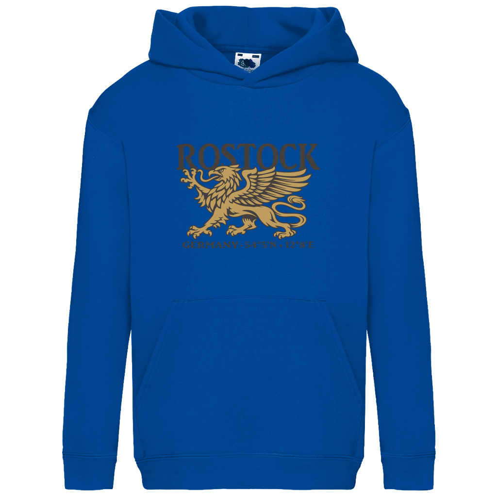 Hoodie Kinder "Rostock Greif" #438 - beidseitiger Druck