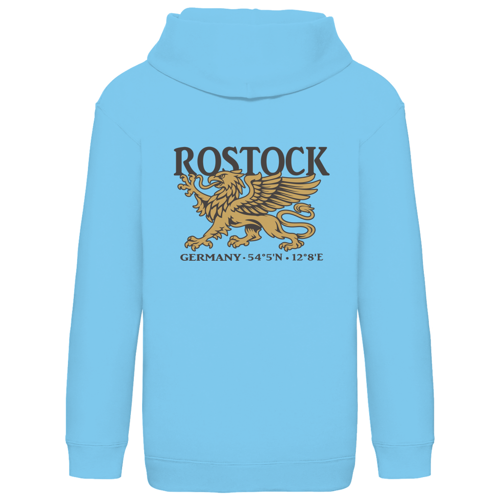 Hoodie Kinder "Rostock Greif" #438 - beidseitiger Druck