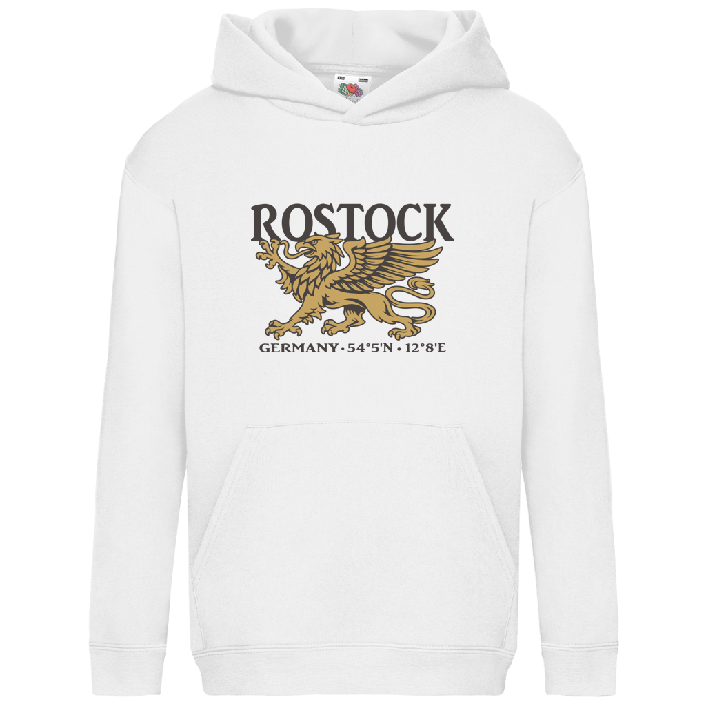 Hoodie Kinder "Rostock Greif" #438 - beidseitiger Druck