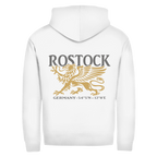 Hoodie-Jacke "Rostock Greif" #438 - beidseitiger Druck
