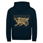 Hoodie-Jacke "Rostock Greif" #438 - beidseitiger Druck