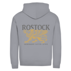 Hoodie-Jacke "Rostock Greif" #438 - beidseitiger Druck