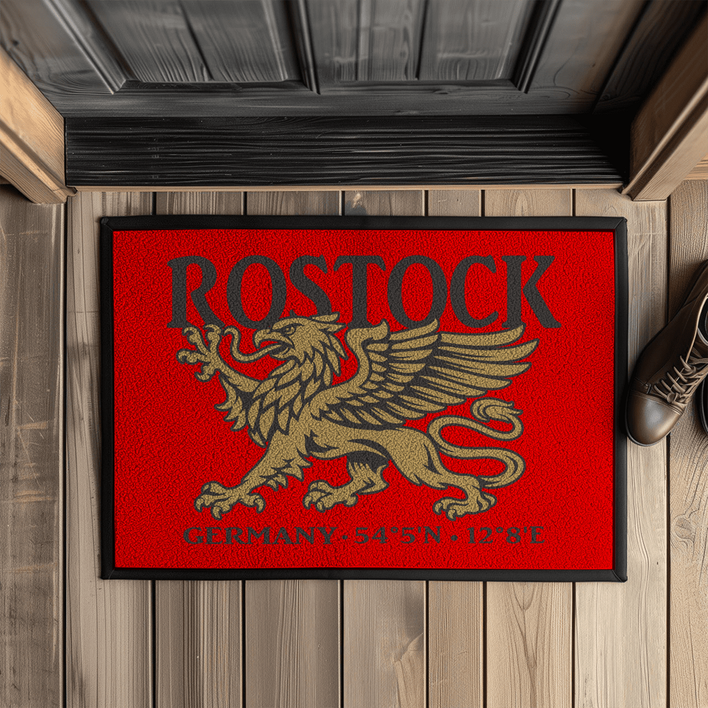 Fußmatte "Rostock Greif" #438