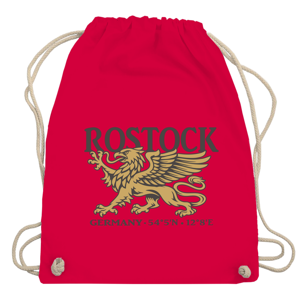 Kordelrucksack "Rostock Greif" #438