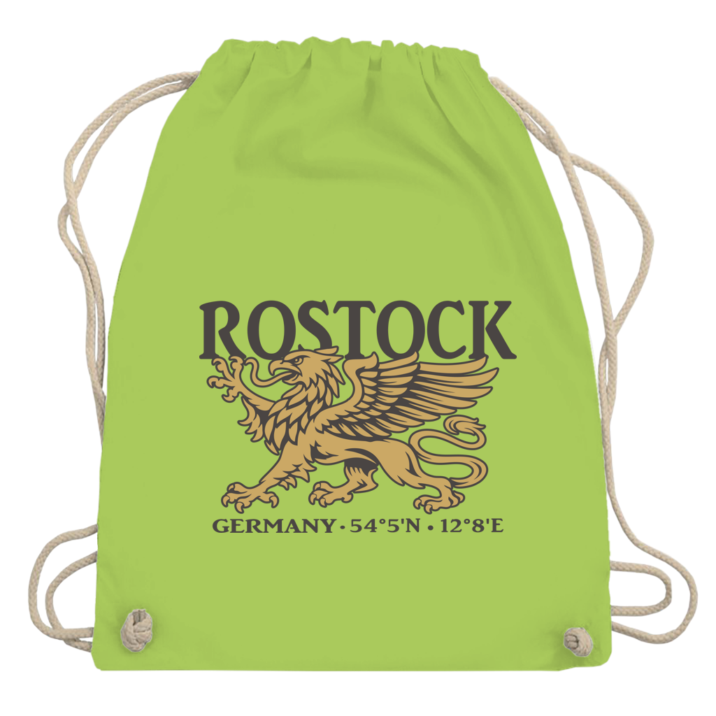 Kordelrucksack "Rostock Greif" #438