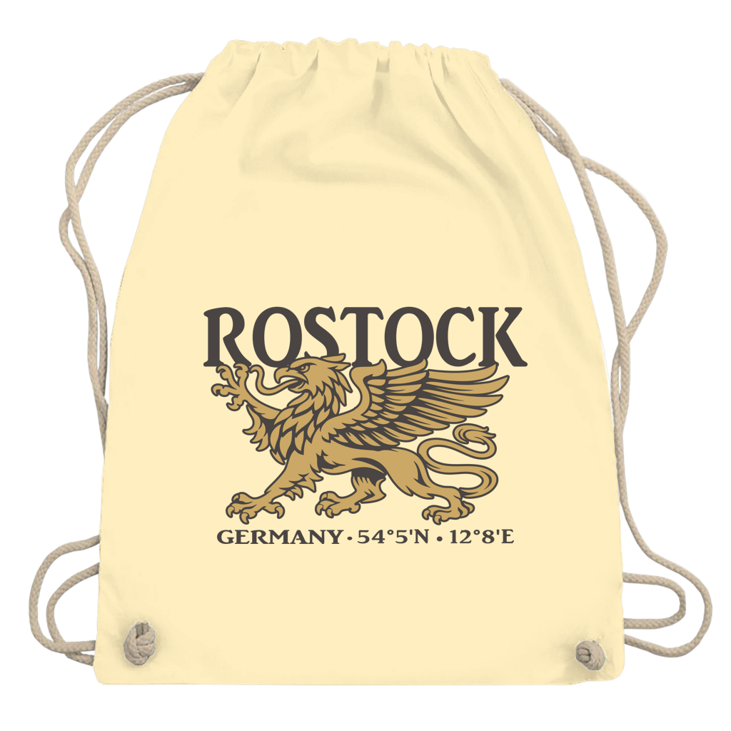 Kordelrucksack "Rostock Greif" #438