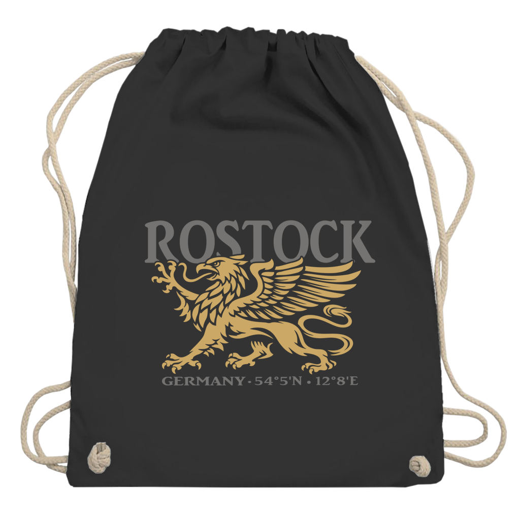 Kordelrucksack "Rostock Greif" #438