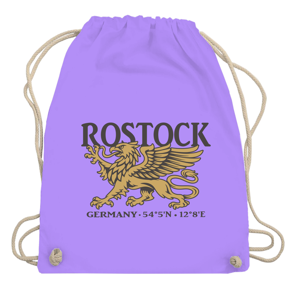 Kordelrucksack "Rostock Greif" #438