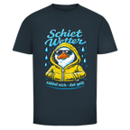 T-Shirt unisex "Schietwetter" #528 - beidseitiger Druck