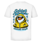 T-Shirt unisex "Schietwetter" #528 - beidseitiger Druck