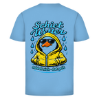 T-Shirt unisex "Schietwetter" #528 - beidseitiger Druck