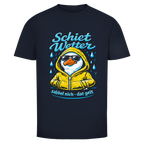 T-Shirt unisex "Schietwetter" #528 - beidseitiger Druck