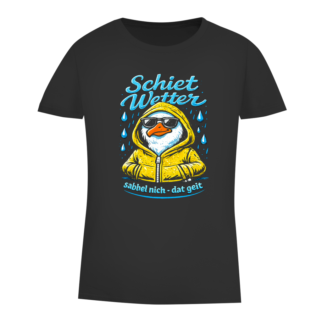 T-Shirt Damen "Schietwetter" #528