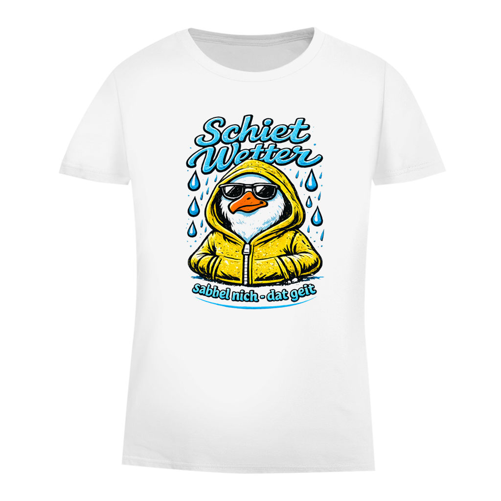 T-Shirt Damen "Schietwetter" #528
