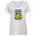 T-Shirt Damen V-Neck "Schietwetter" #528