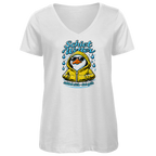 T-Shirt Damen V-Neck "Schietwetter" #528