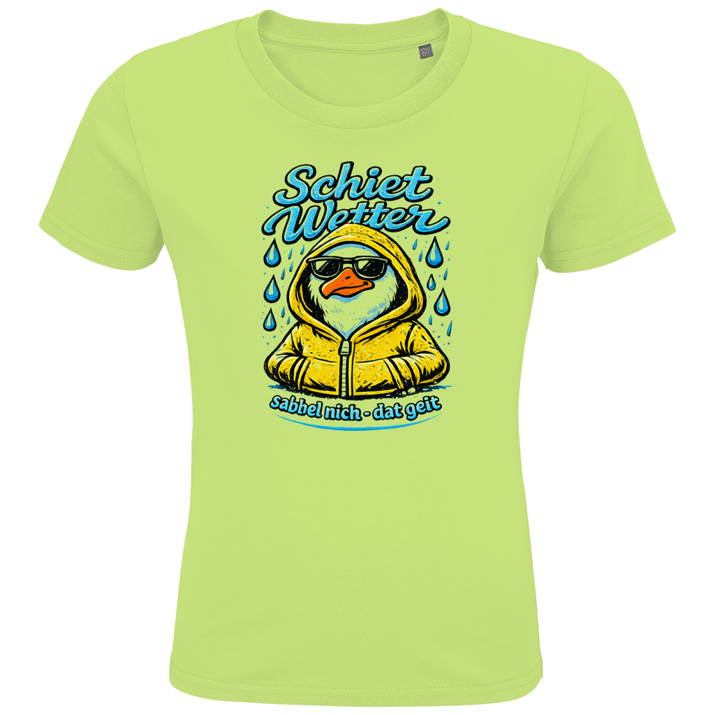 T-Shirt Kinder "Schietwetter" #528 - beidseitiger Druck
