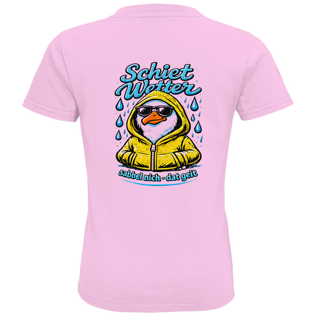 T-Shirt Kinder "Schietwetter" #528 - beidseitiger Druck