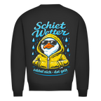 Sweatshirt Herren "Schietwetter" #528 - beidseitiger Druck