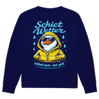 Sweatshirt Herren "Schietwetter" #528 - beidseitiger Druck