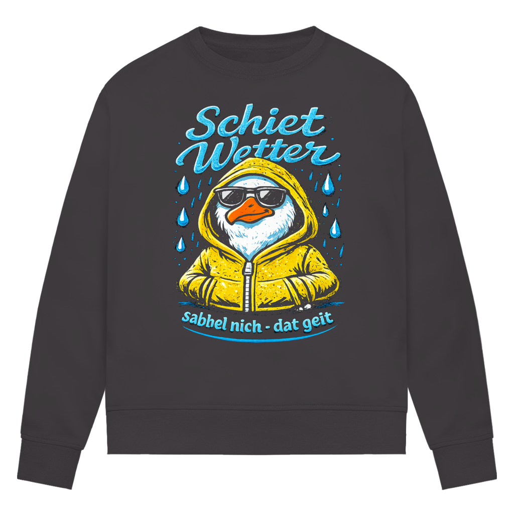 Sweatshirt Damen "Schietwetter" #528