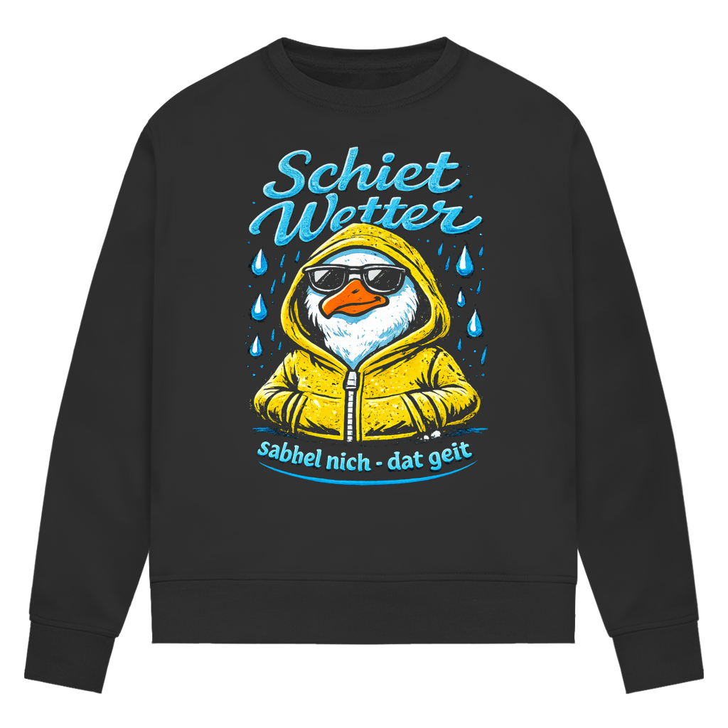 Sweatshirt Damen "Schietwetter" #528