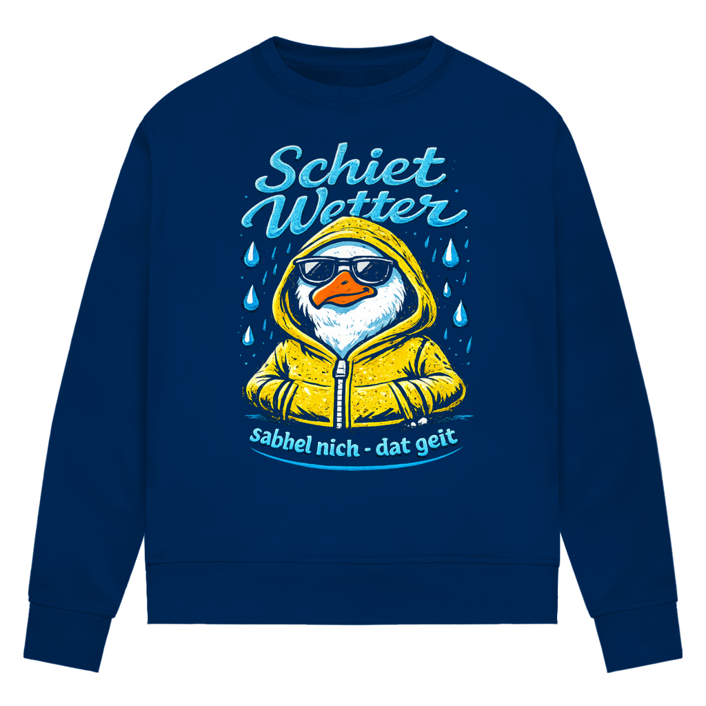 Sweatshirt Damen "Schietwetter" #528