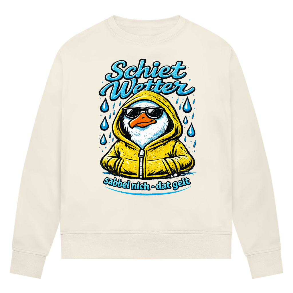 Sweatshirt Damen "Schietwetter" #528
