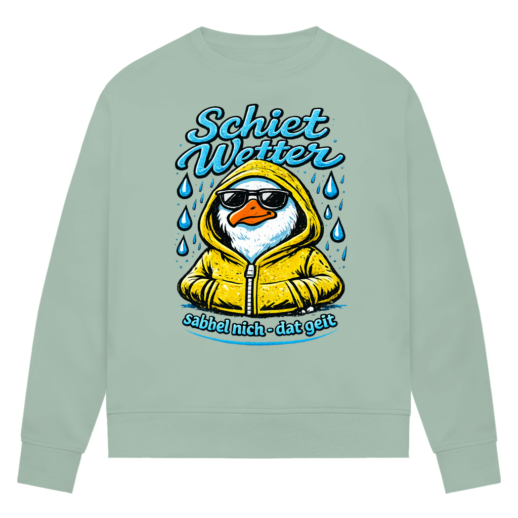 Sweatshirt Damen "Schietwetter" #528