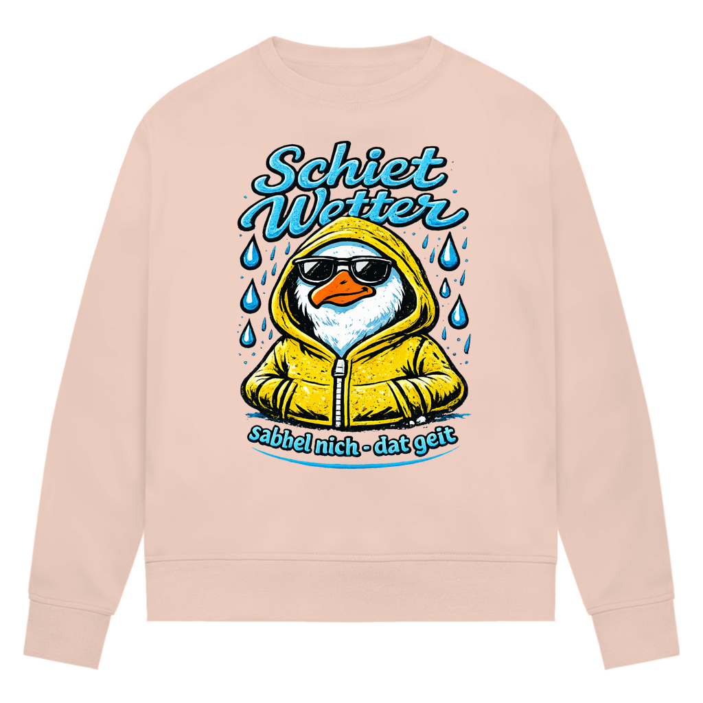 Sweatshirt Damen "Schietwetter" #528