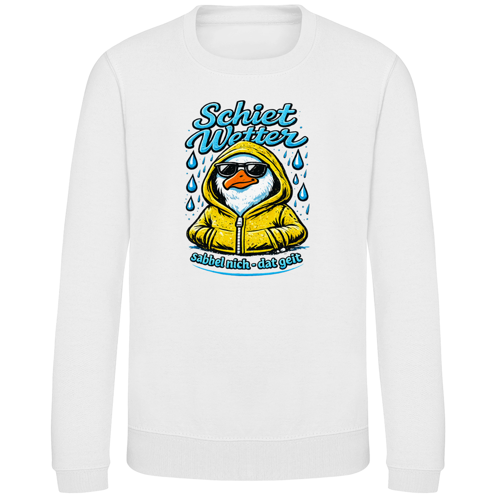 Sweatshirt Kinder "Schietwetter" #528