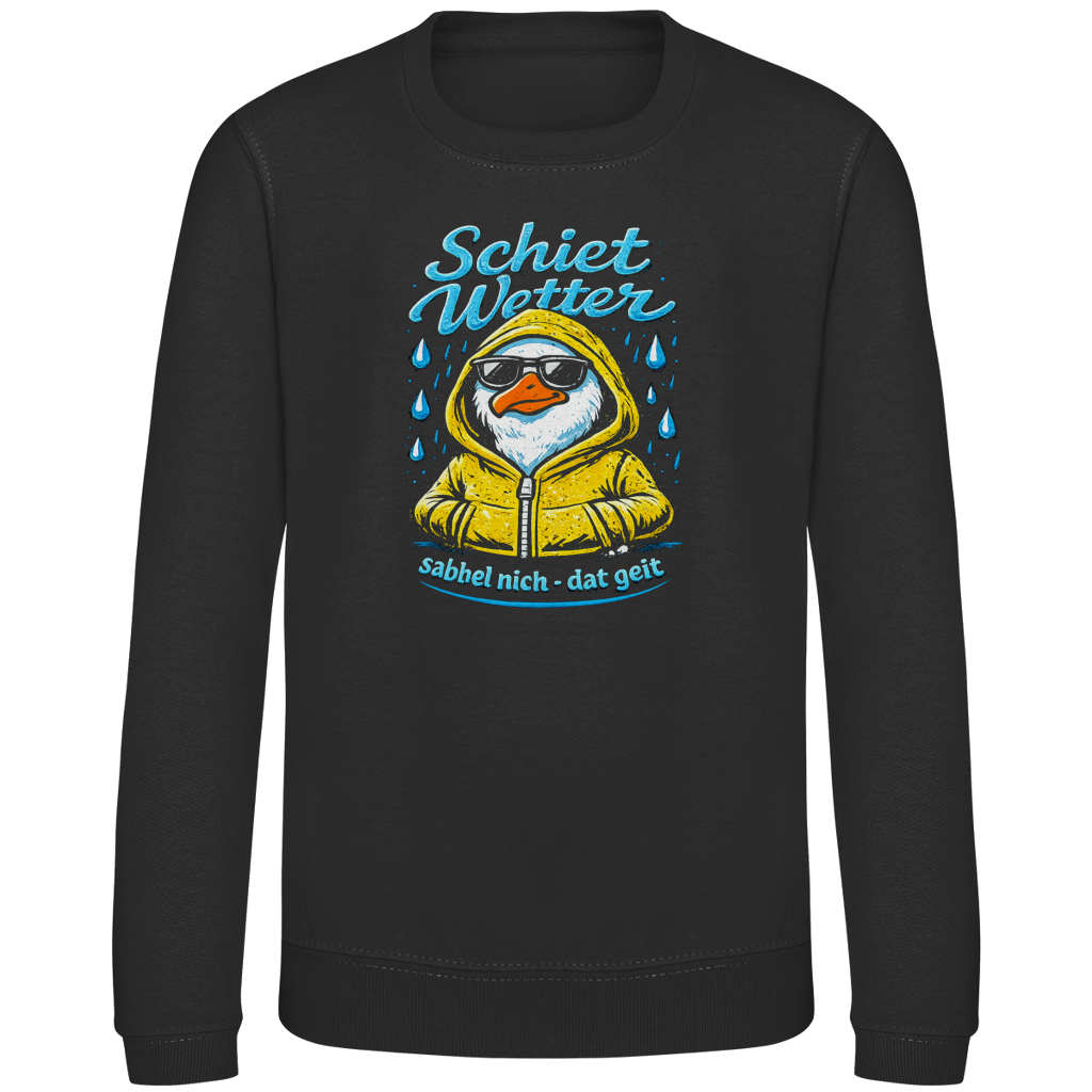 Sweatshirt Kinder "Schietwetter" #528