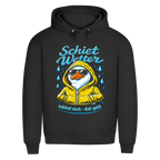 Hoodie Herren  "Schietwetter" #528 - einseitiger Druck