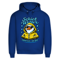 Hoodie Herren  "Schietwetter" #528 - einseitiger Druck