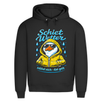 Hoodie Herren "Schietwetter" #528 - beidseitiger Druck