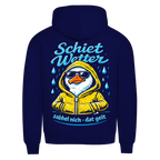 Hoodie Herren "Schietwetter" #528 - beidseitiger Druck