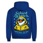 Hoodie Herren "Schietwetter" #528 - beidseitiger Druck