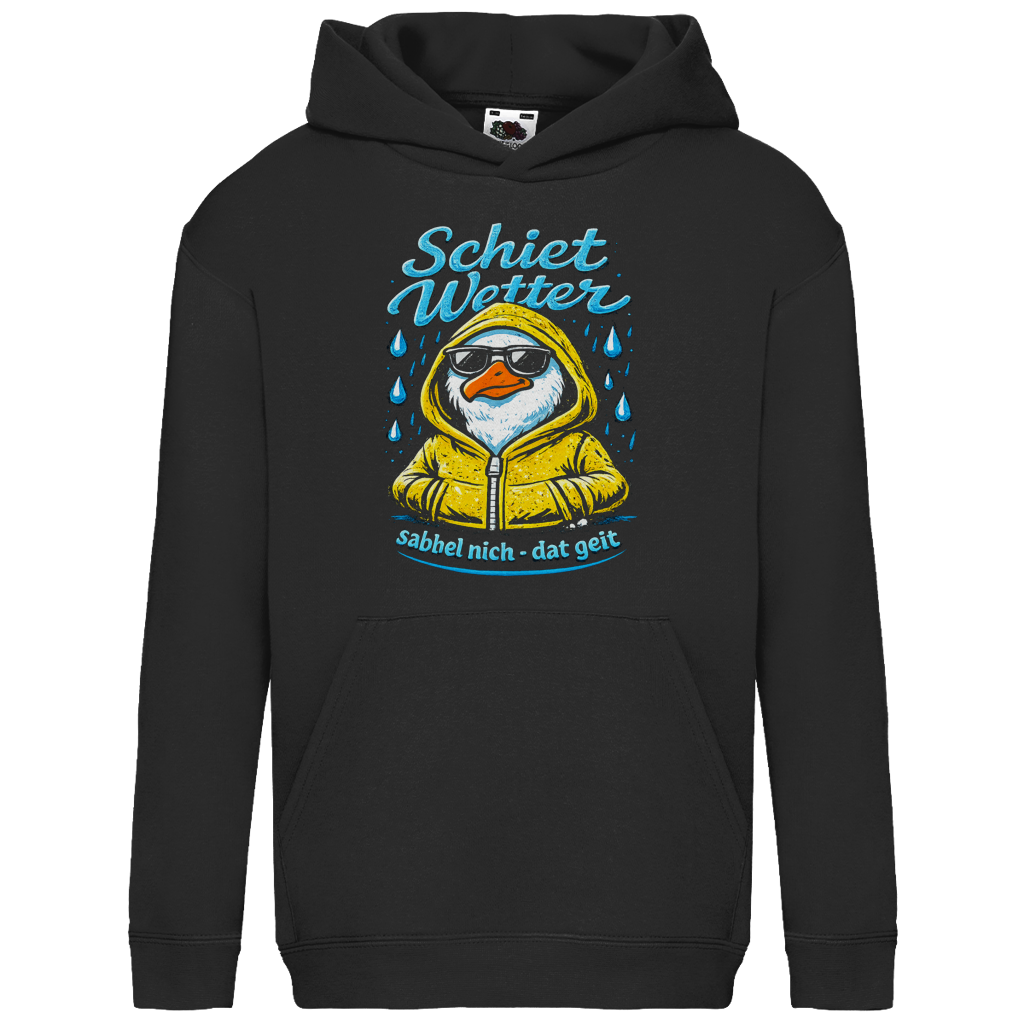 Hoodie Kinder  Schietwetter #528 - einseitiger Druck
