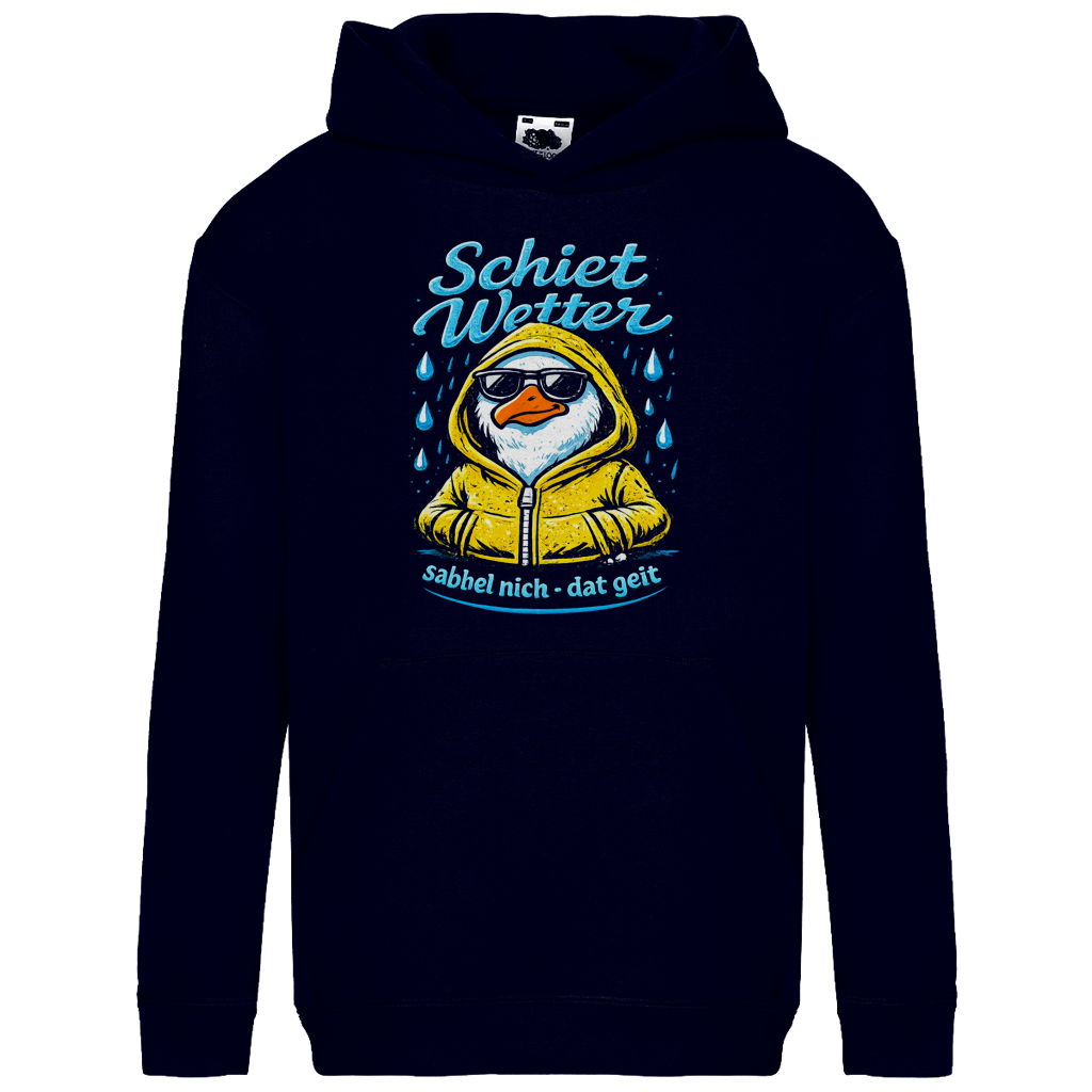 Hoodie Kinder  Schietwetter #528 - einseitiger Druck