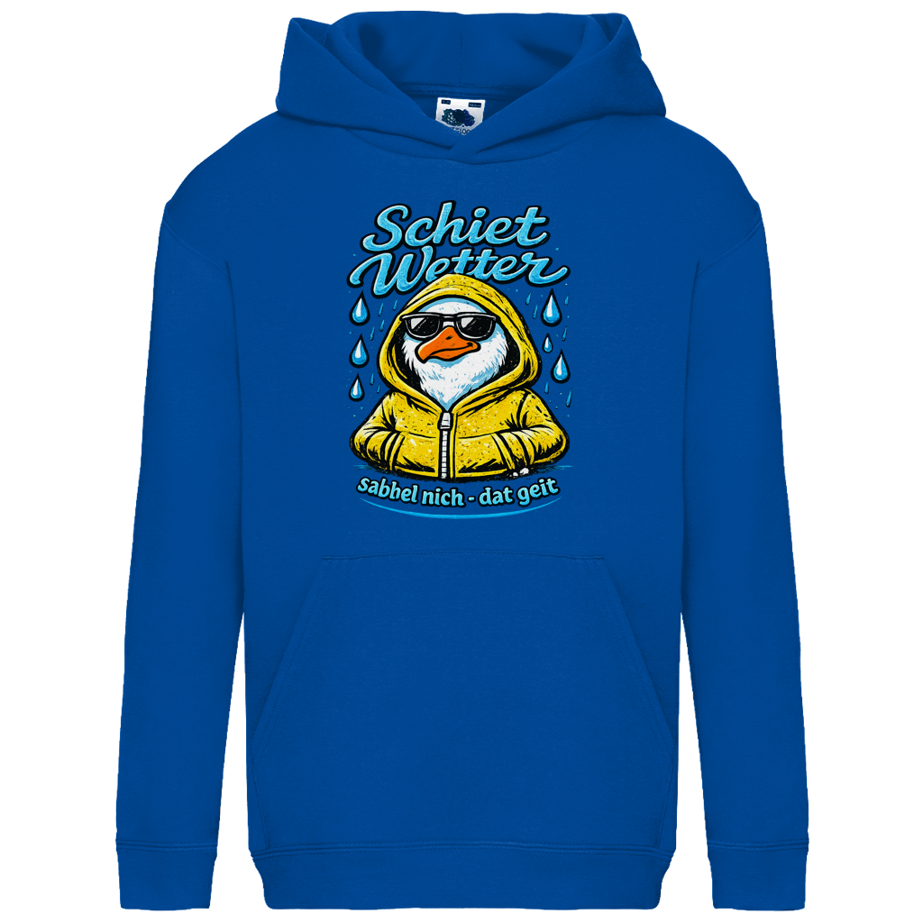 Hoodie Kinder  Schietwetter #528 - einseitiger Druck