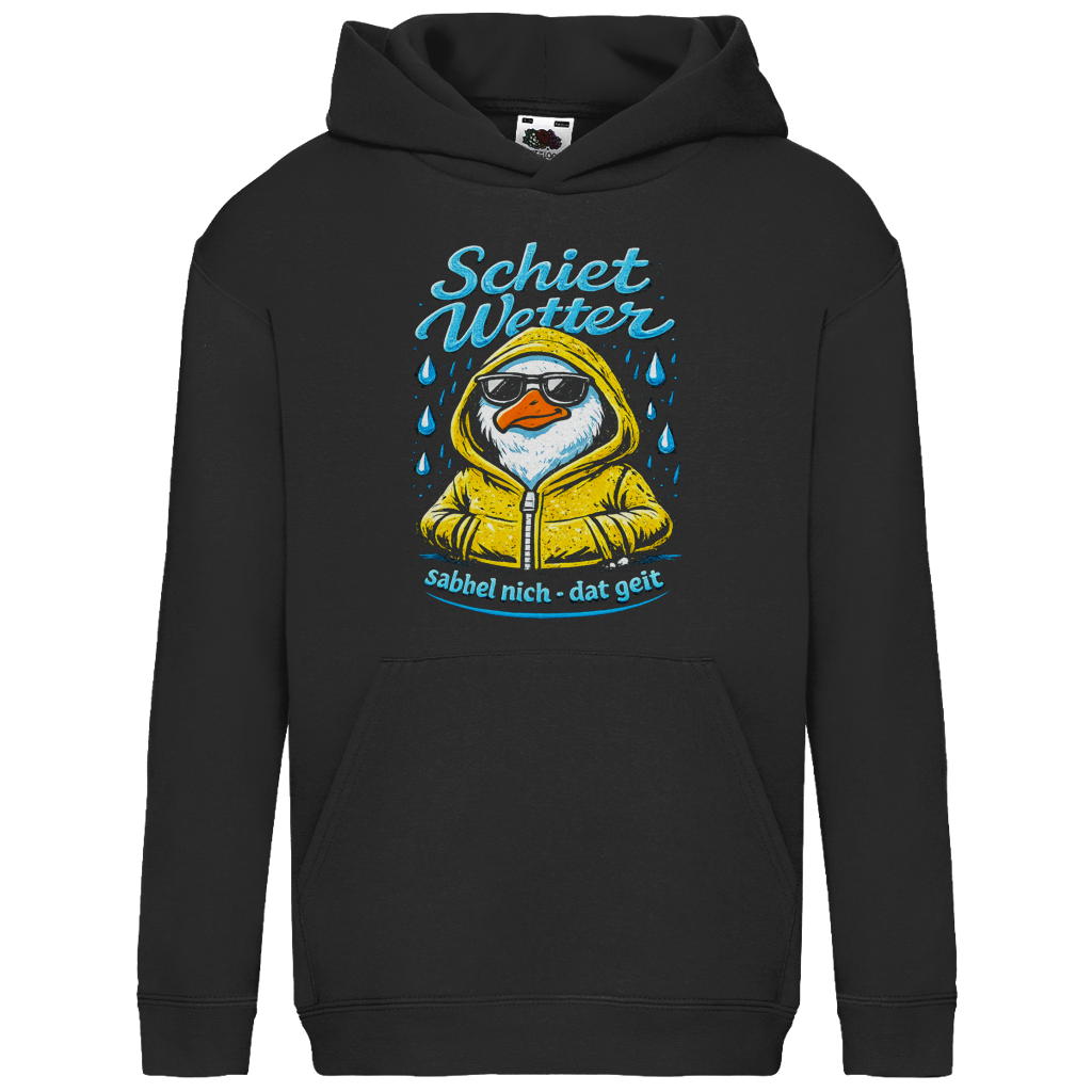 Hoodie Kinder Schietwetter #528 - beidseitiger Druck