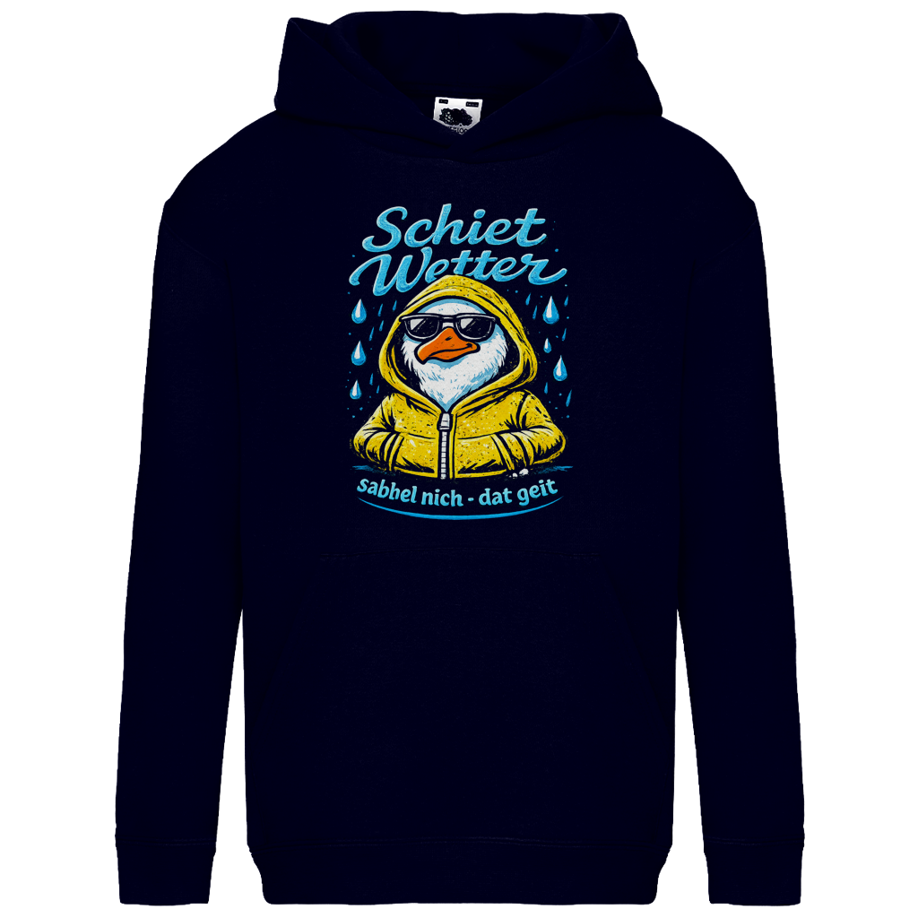 Hoodie Kinder Schietwetter #528 - beidseitiger Druck