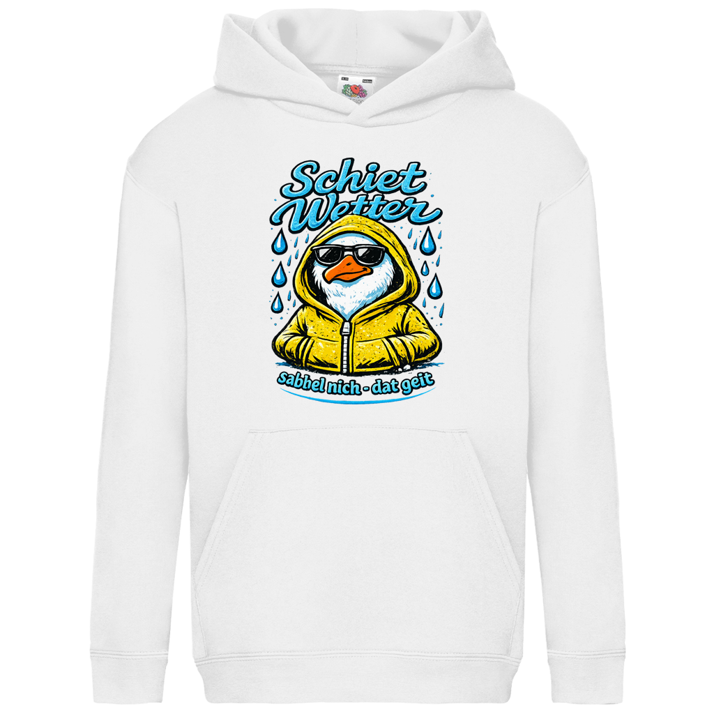 Hoodie Kinder Schietwetter #528 - beidseitiger Druck